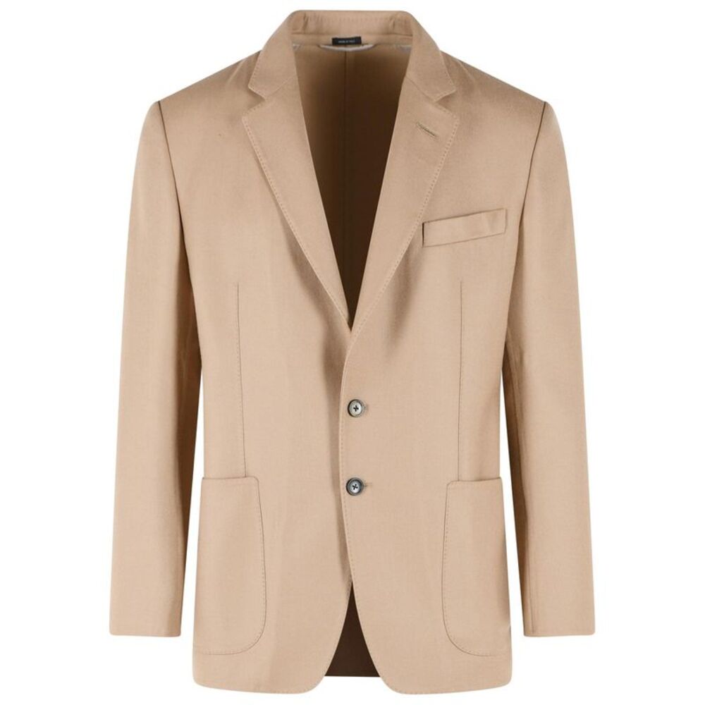 Tom Ford Light Brown Wool Jacket Men